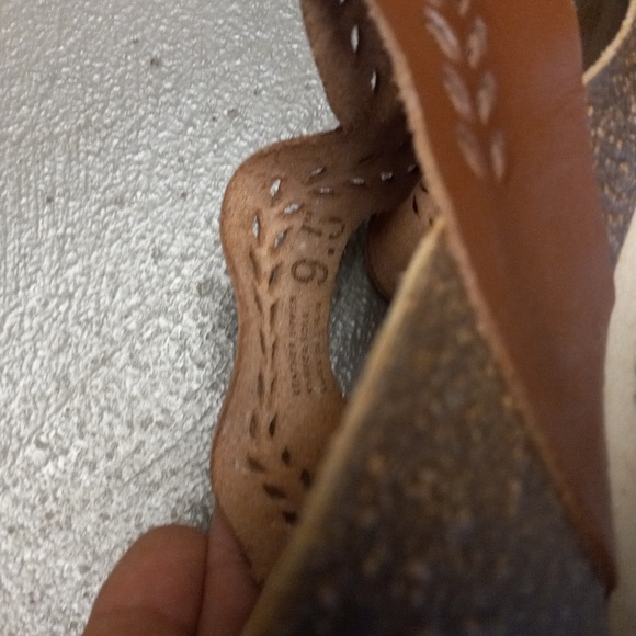 Yokono brown leather sock slides - Picture 8 of 10